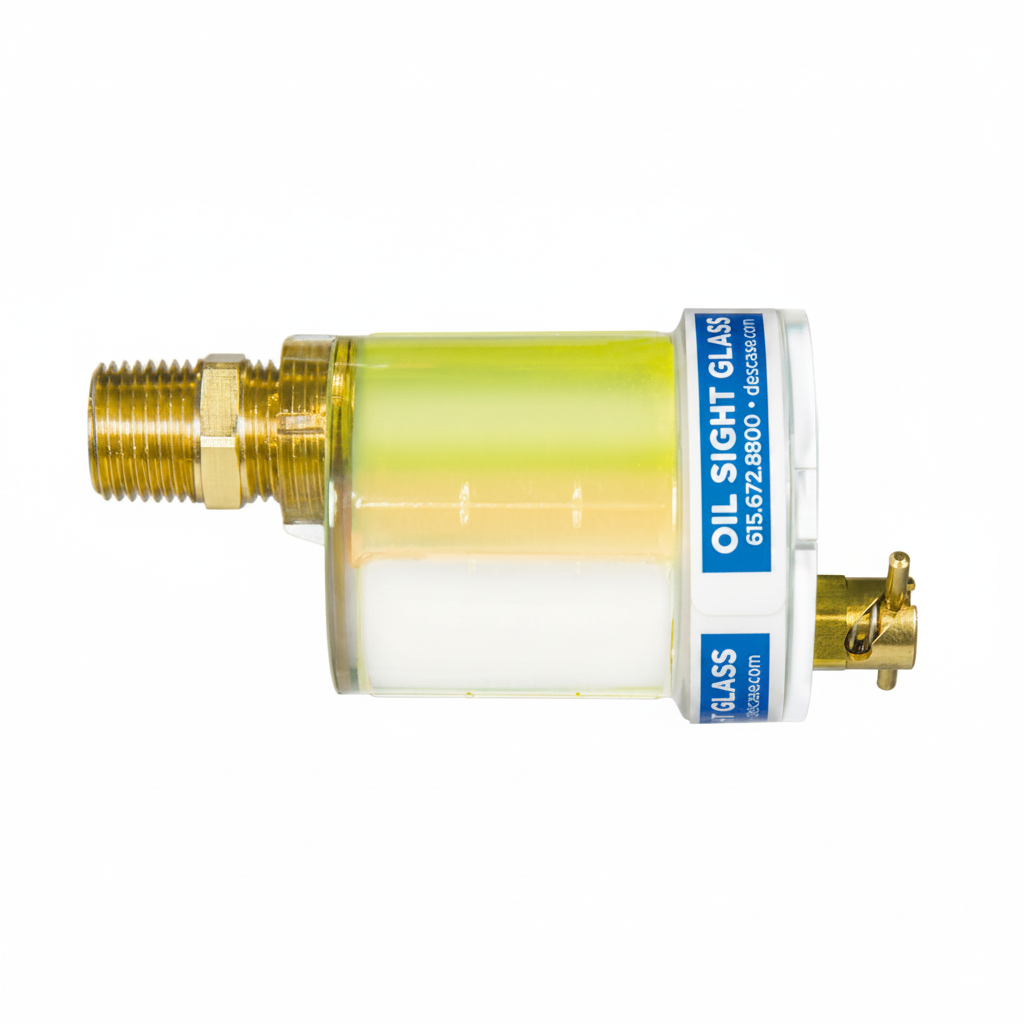 Des-Case Oil Sight Glass Level Monitor (OSGL)